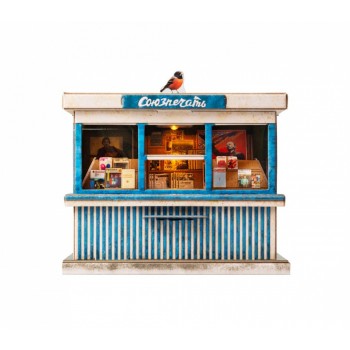 Газетный киоск СССР "Союзпечать" 3D Puzzle