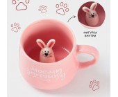 Кружка «Зайчик», 360 мл