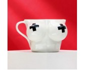 Кружка керамическая Censored, 250 мл, цвет белый