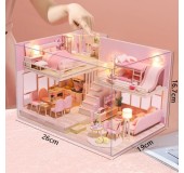 Деревянный кукольный домик Battoom Doll