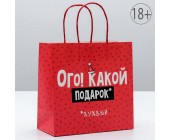 Пакет подарочный «Ого! Какой подарок»